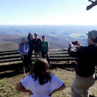 Long View from the Cranberry Wilderness of the Greenbrier Valley
