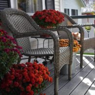 What a cozy porch