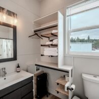 tiny bathroom